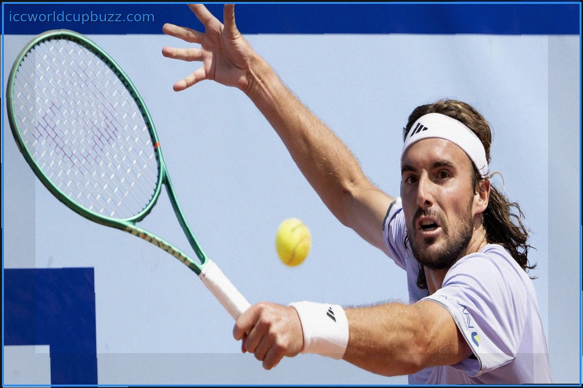 Tsitsipas Wins ATP Title After Over a Year, Defeating Collignon in Gstaad