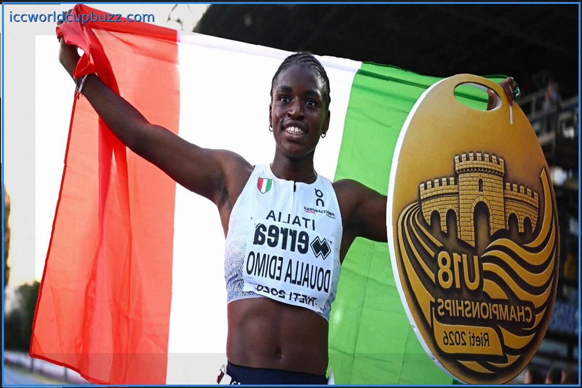 Doualla Goes Wild! Gold and European Record in the U18 100m Final