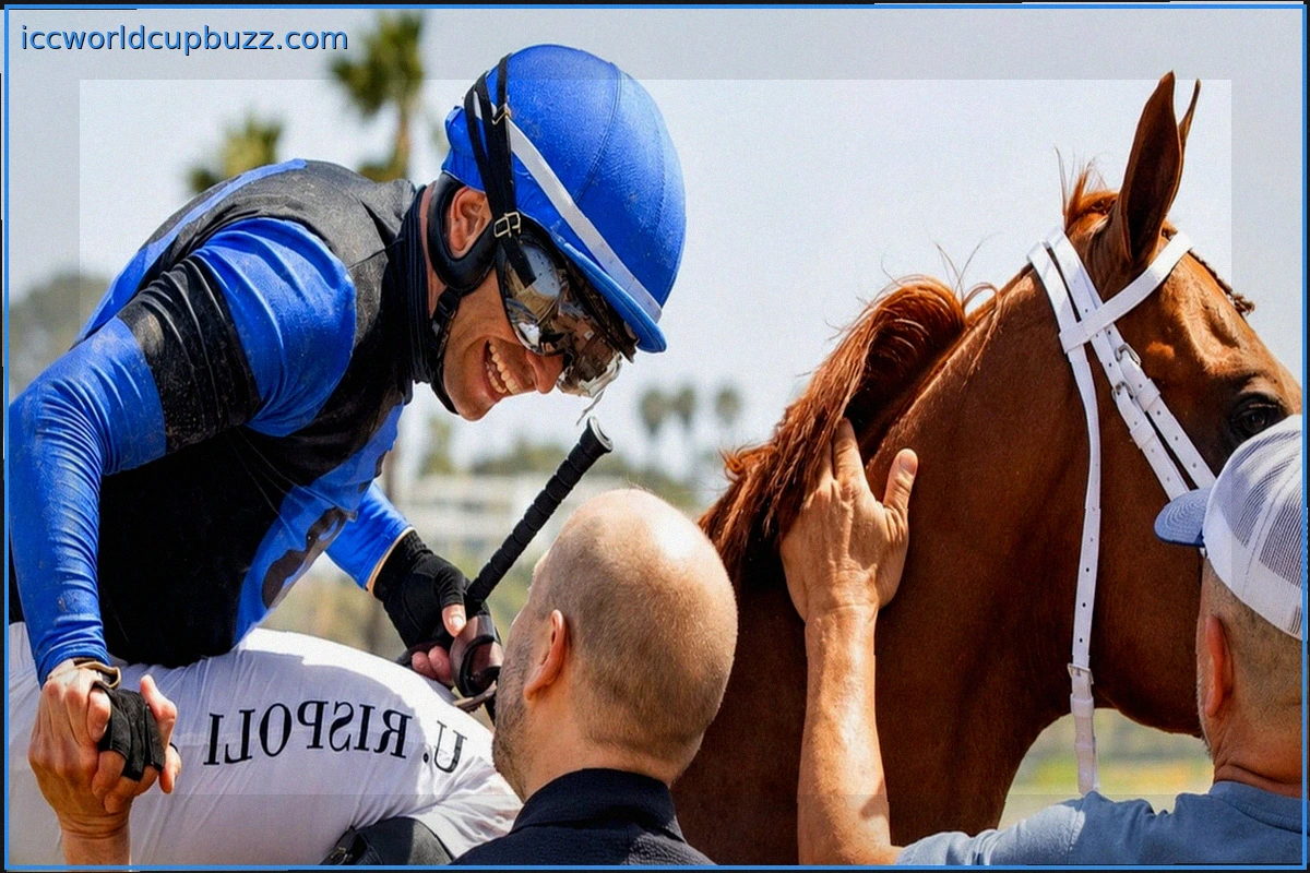 Umberto Rispoli Triumphs at Del Mar with Journalism