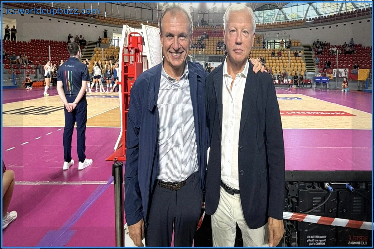 Volley: Cozzoli at Palazzetto dello Sport for Rome Volley-Messina Match